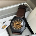 BROWN LEATHER