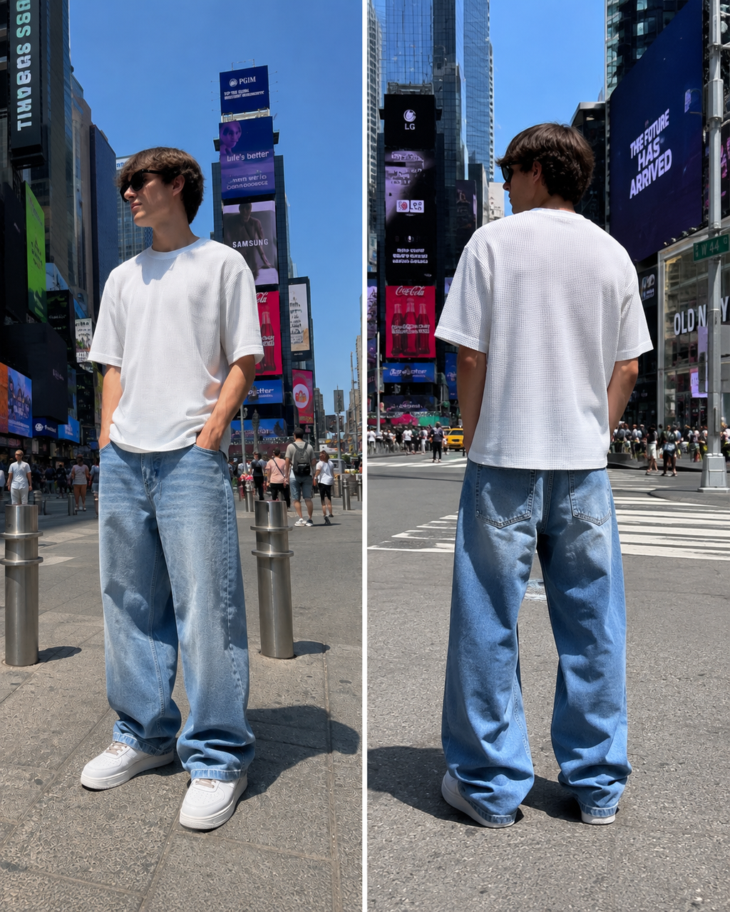 JJ BLUE BAGGY 2118