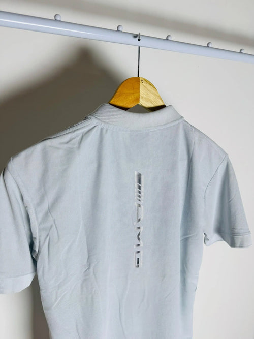 AMG MERC COLLAR TSHIRT - SKY BLUE