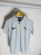 AMG MERC COLLAR TSHIRT - SKY BLUE