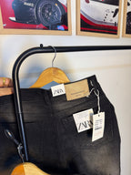 ZR BLACK BAGGY JEANS 2129 (BROWN FADE)
