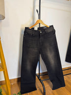 ZR BLACK BAGGY JEANS 2129 (BROWN FADE)