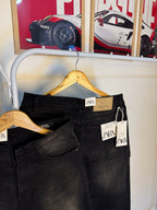 ZR BLACK BAGGY JEANS 2129 (BROWN FADE)