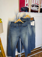 ZR BLUE FADED BAGGY JEANS 2127