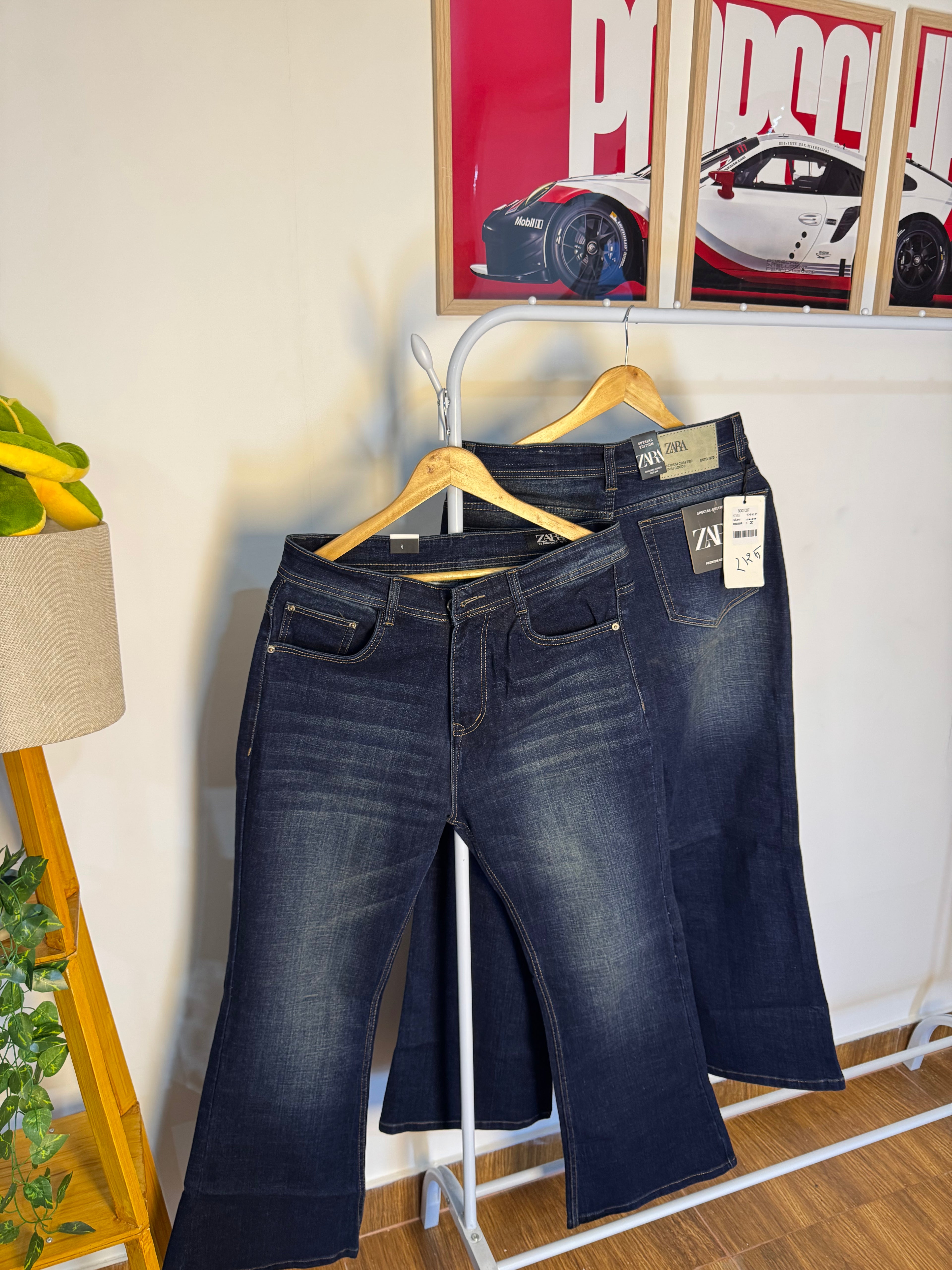 ZR BLUE FADED BOOTCUT JEANS 2125