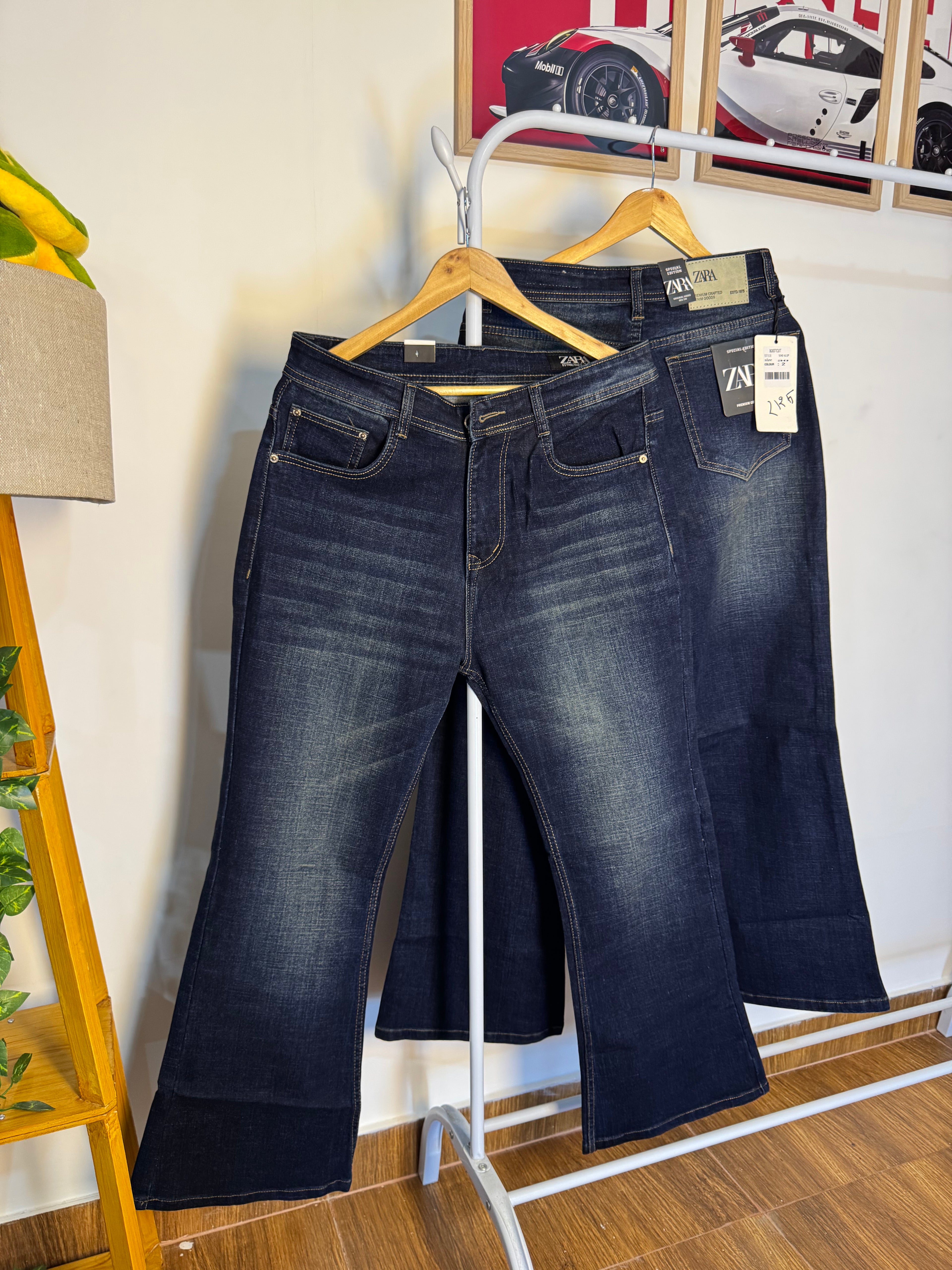 ZR BLUE FADED BOOTCUT JEANS 2125