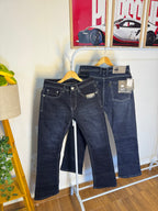 G-RAW DENIM FITTED BOOT CUT JEANS 2124