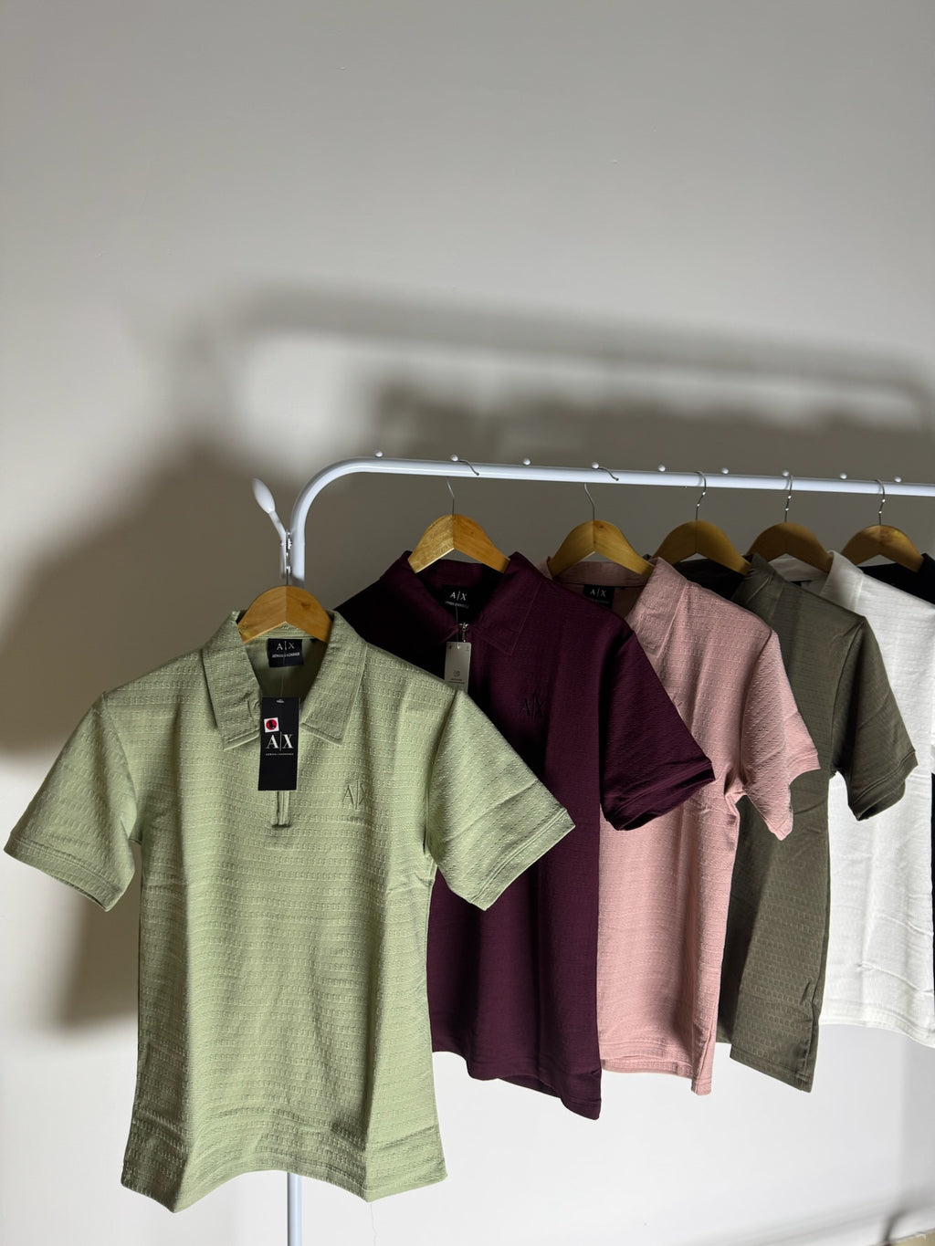 ARMNI 1777 ZIP TEE (SALE)