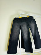 HM BLACK BAGGY JEANS 2101
