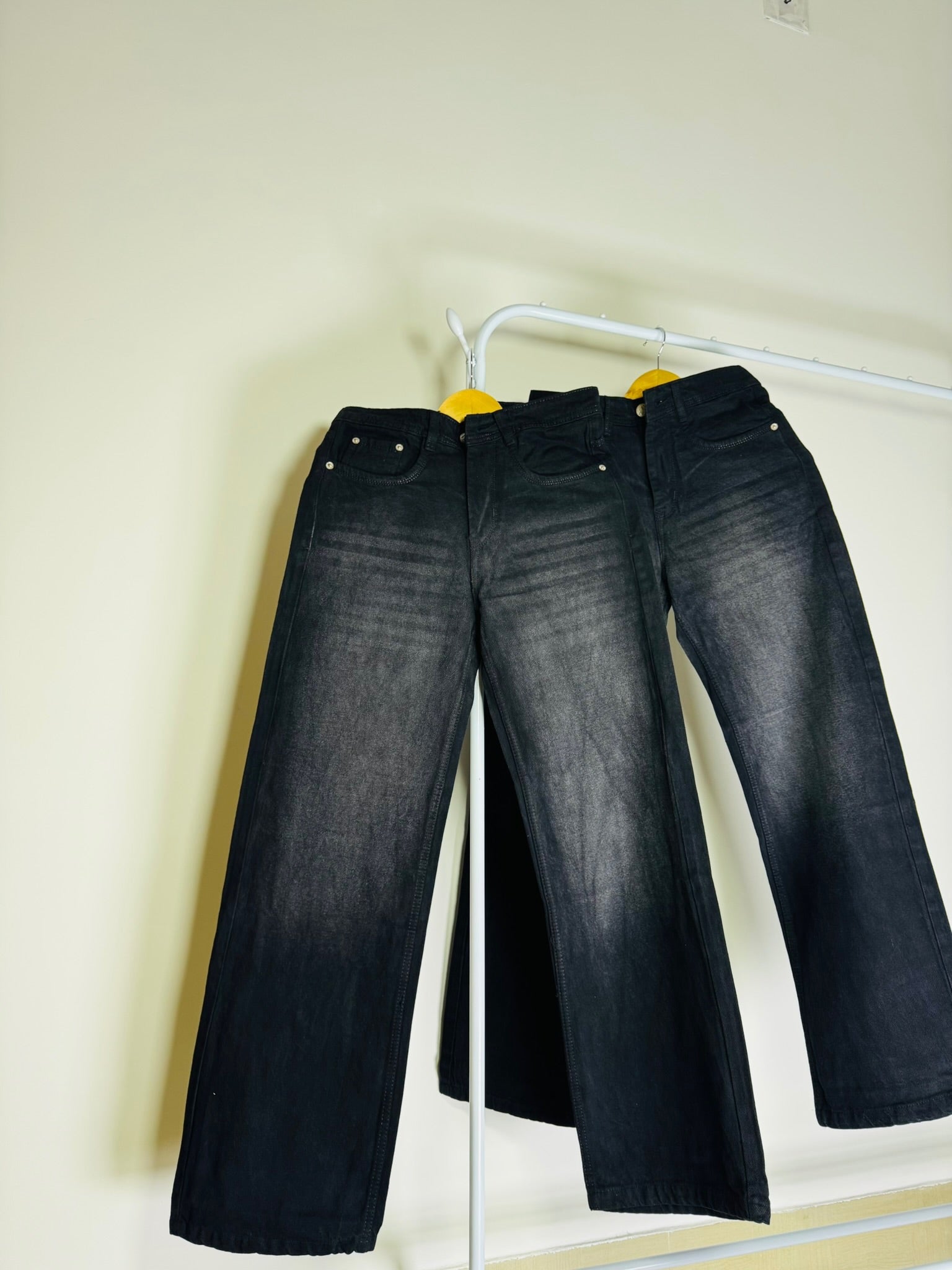 HM BLACK BAGGY JEANS 2101