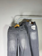 ZRA GREY BAGGY JEANS 2102