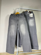 ZRA GREY BAGGY JEANS 2102