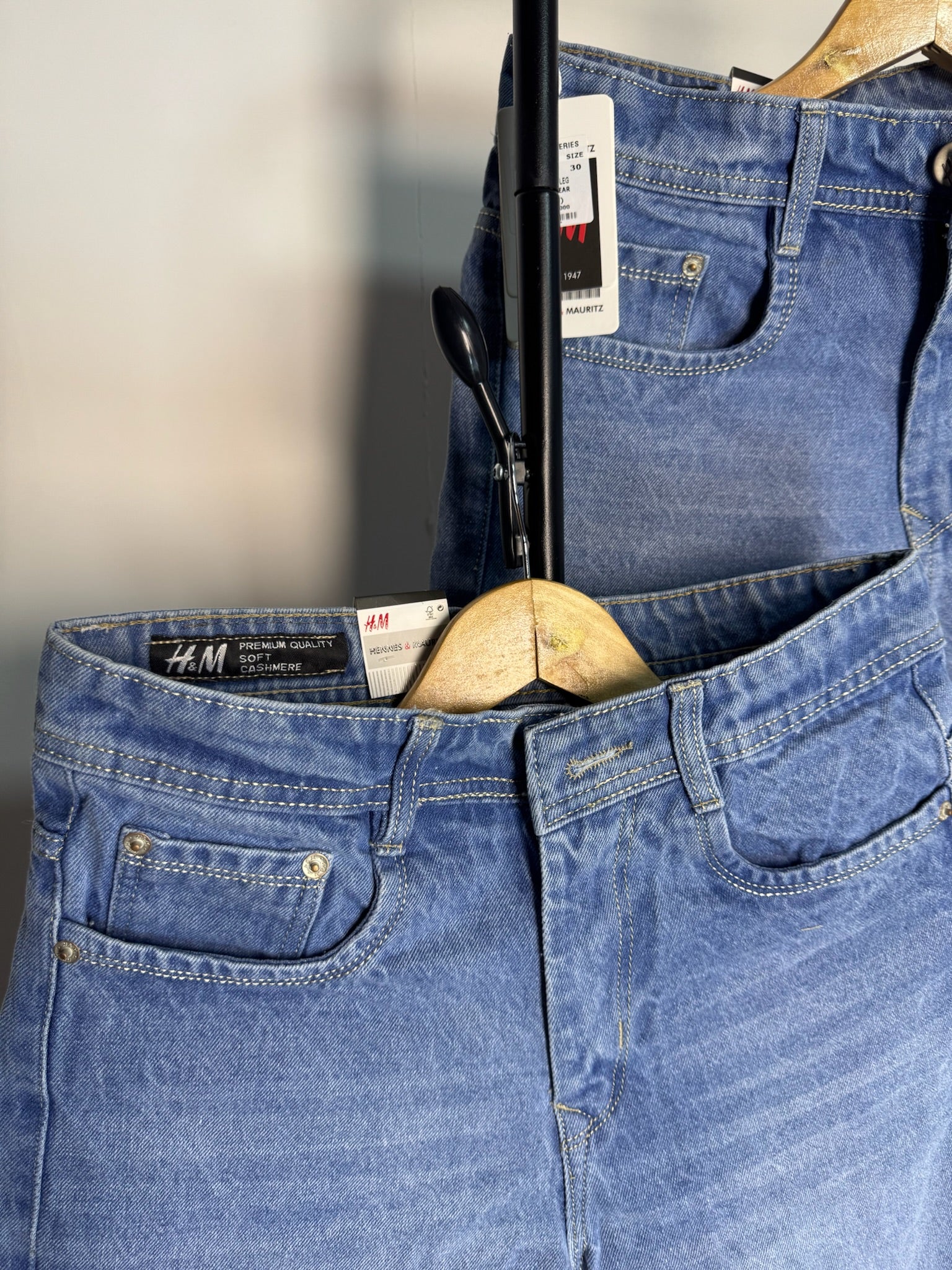HM SKYBLUE BAGGY JEANS 2105