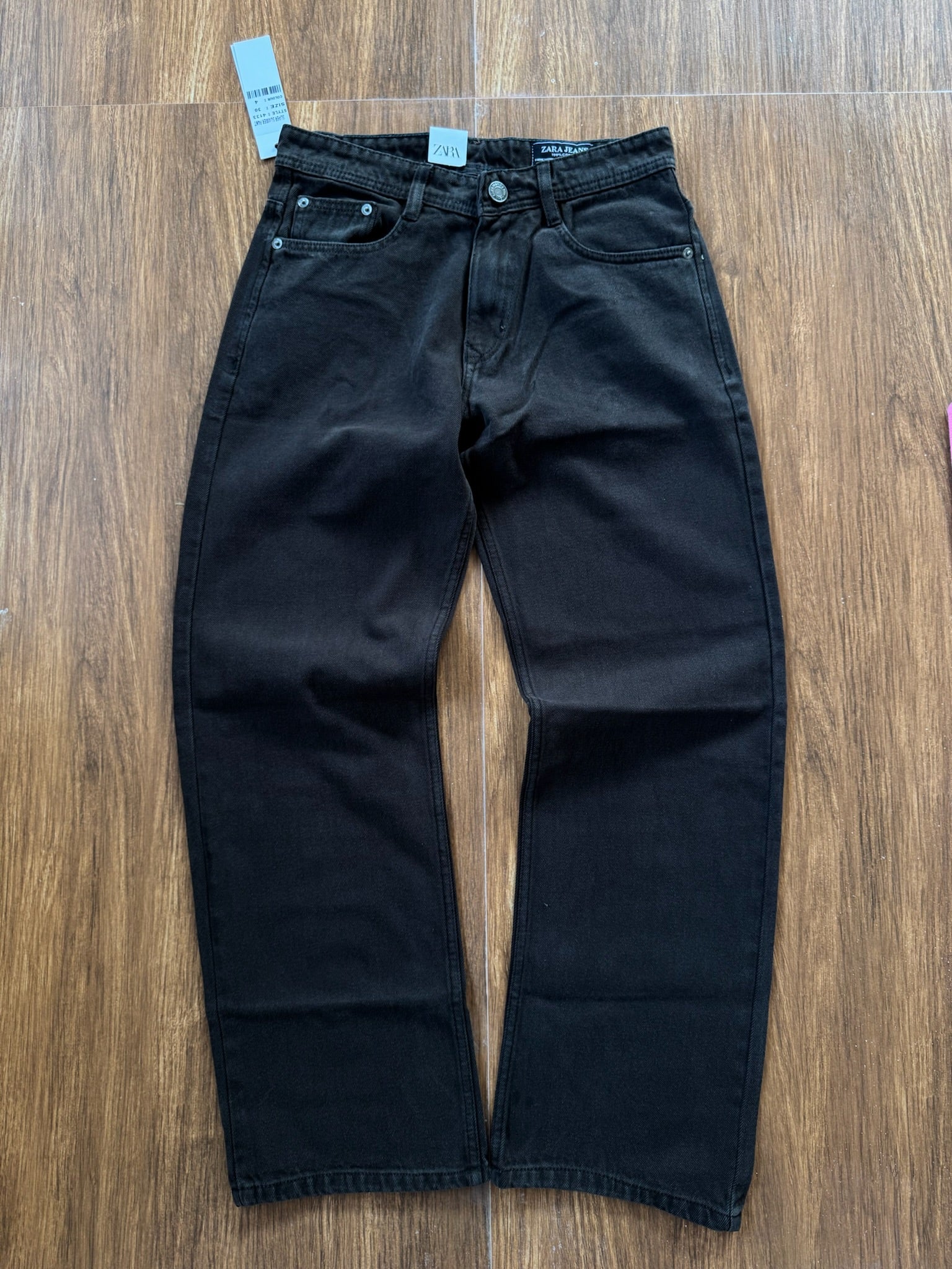 ZRA BROWN/CHOCOLATE BAGGY JEANS 2108
