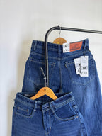 ZRA DENIM BLUE BAGGY JEANS 2110