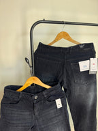 ARMNI BLACK BAGGY JEANS 2112