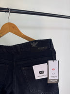 ARMNI BLACK BAGGY JEANS 2112