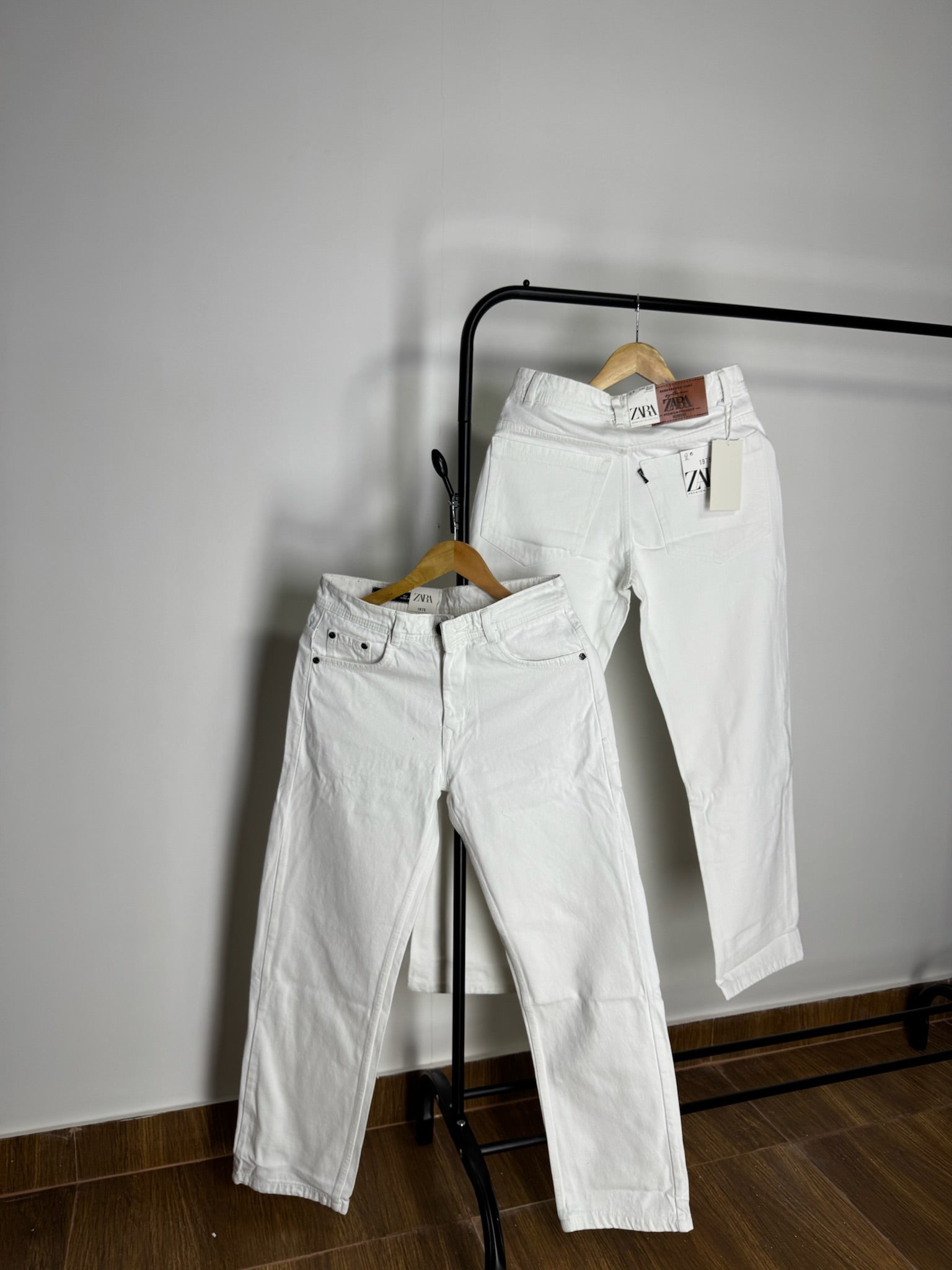 ZRA PURE WHITE JEANS