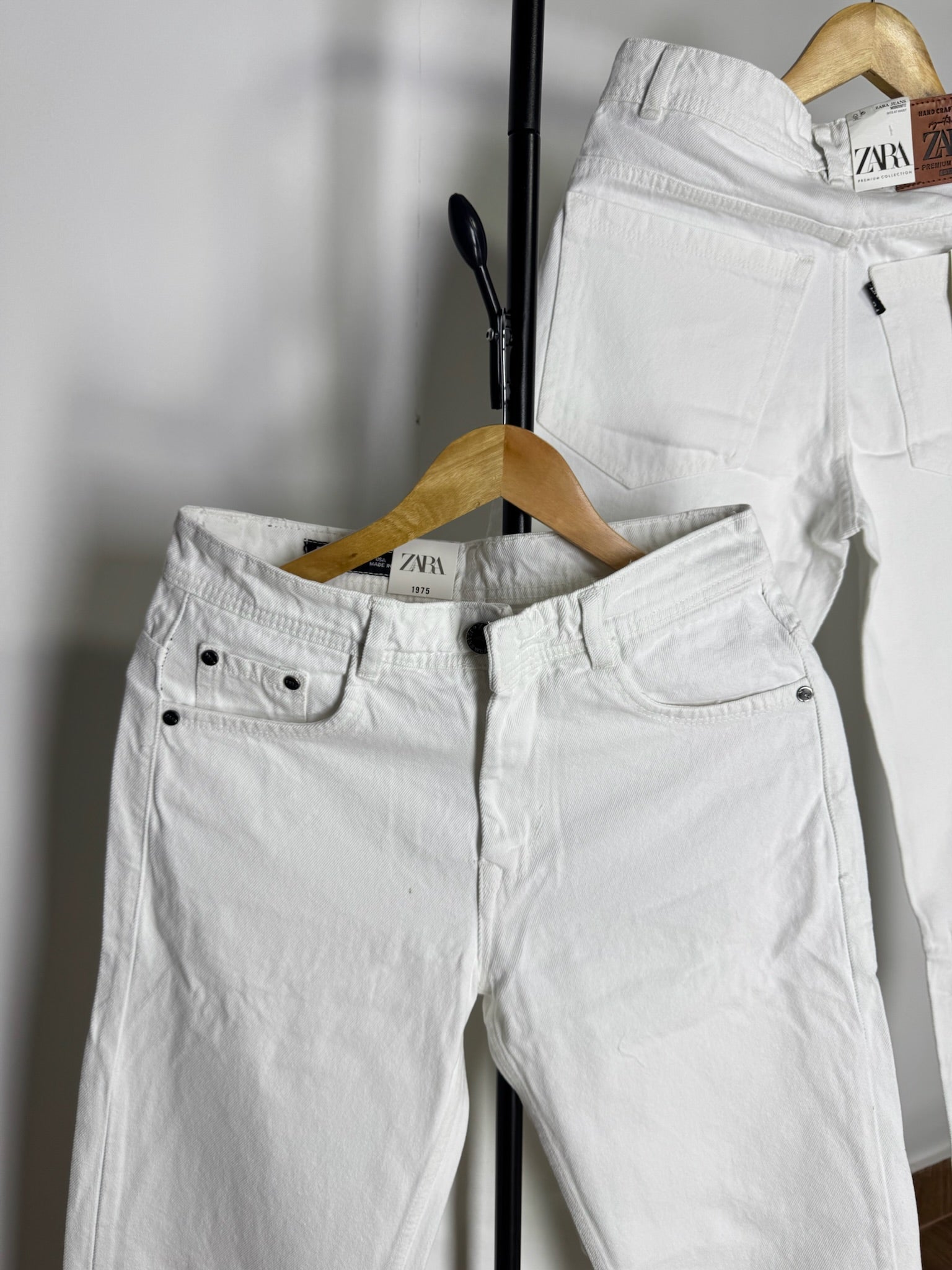 ZRA PURE WHITE JEANS