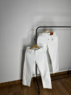 ZRA PURE WHITE JEANS
