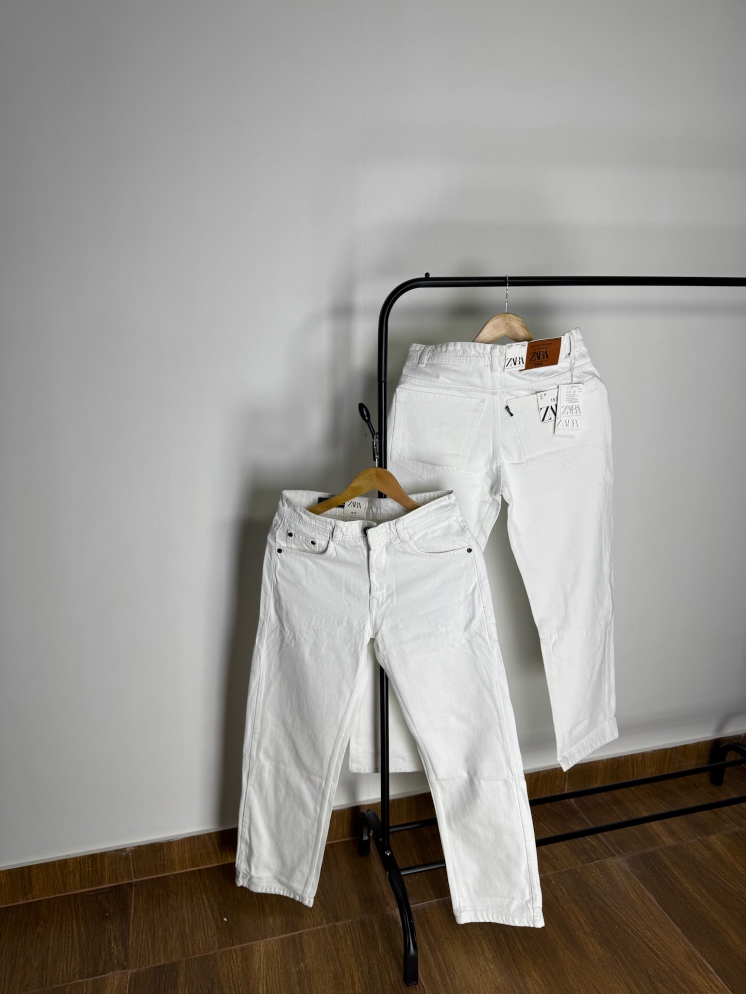 ZRA PURE WHITE JEANS