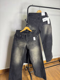 ZRA BLACK FADED BAGGY JEANS 2115 (BROWN FADE)
