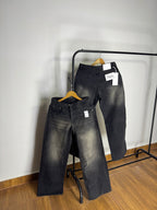 ZRA BLACK FADED BAGGY JEANS 2115 (BROWN FADE)