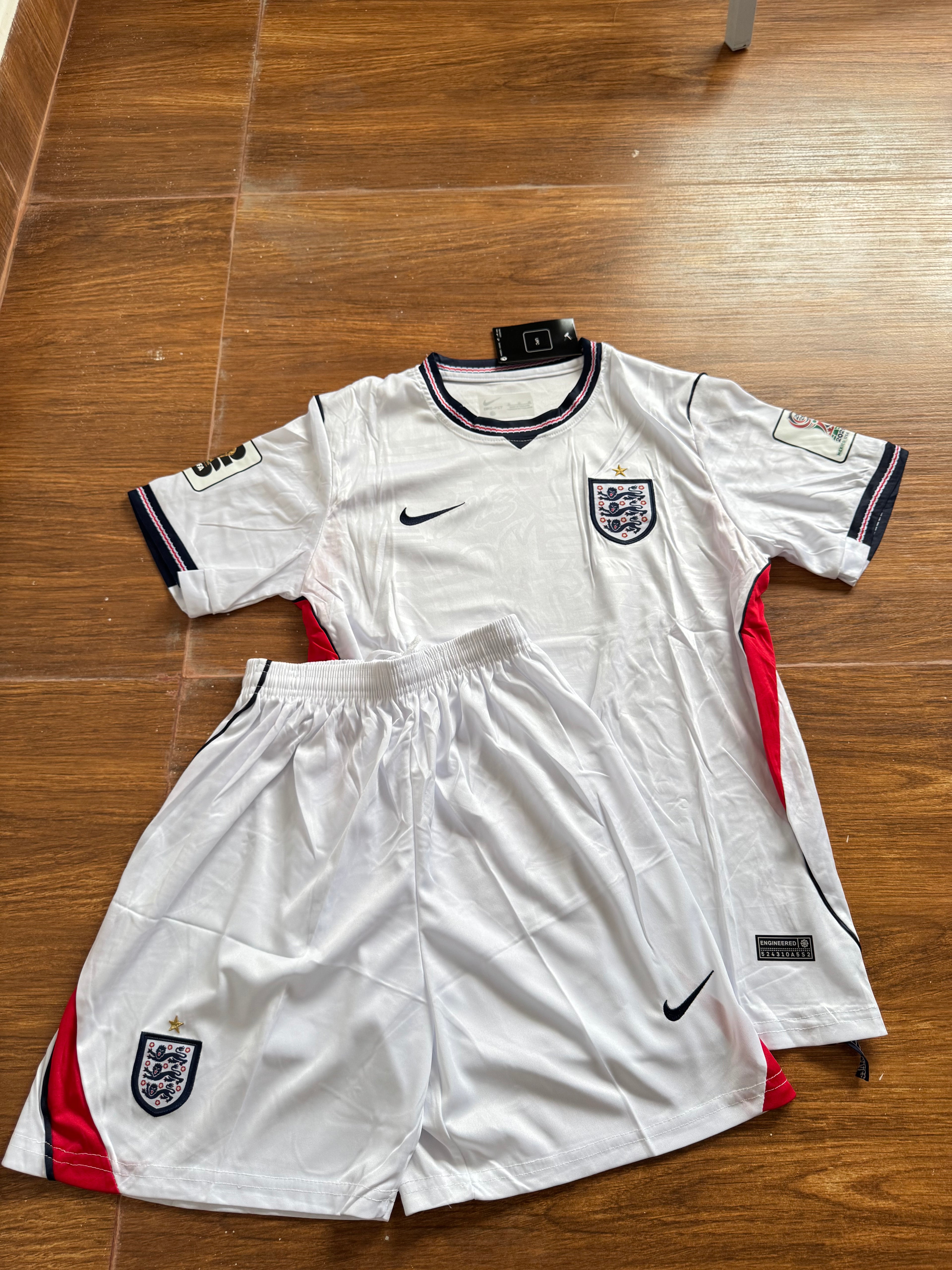 ENGLAND  HOME IMPORTED JERSEY SET (2026 VERSION)