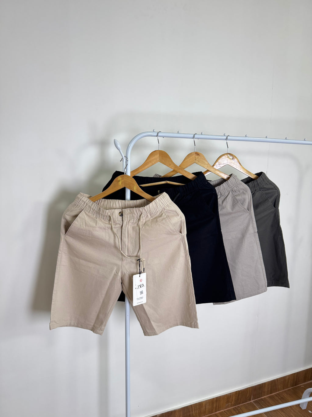 LINEN SHORTS 046
