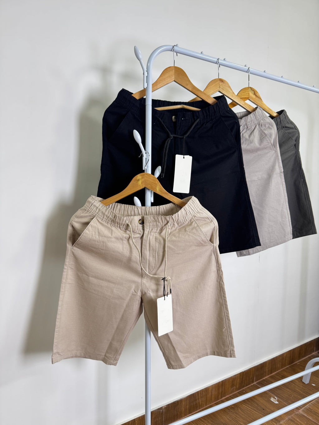 LINEN SHORTS 046