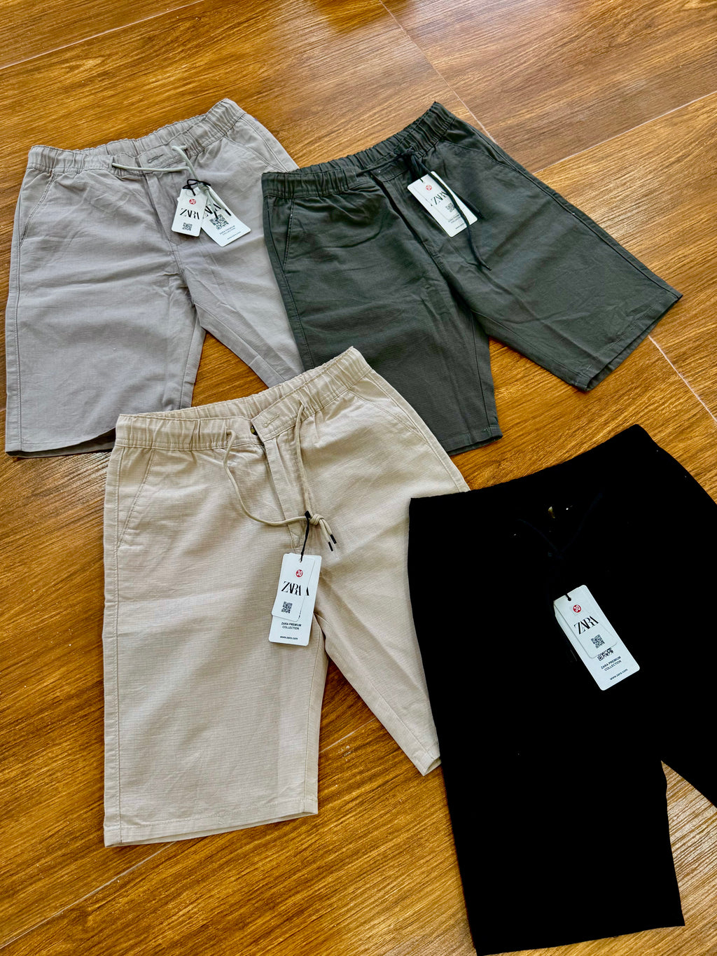 LINEN SHORTS 046