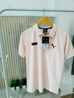 AMG MERC COLLAR TSHIRT - LIGHT PINK