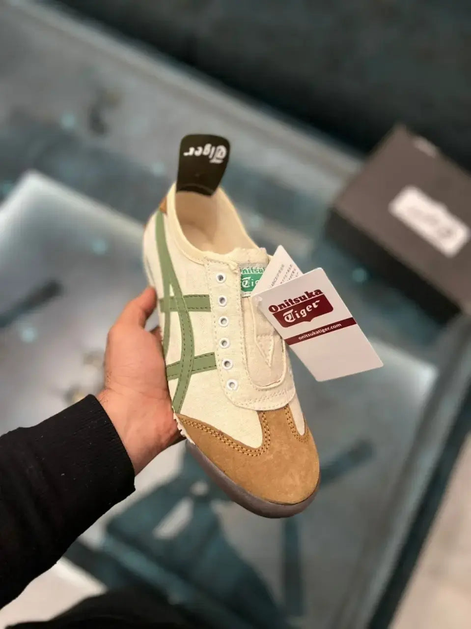 ONTSUKA SLIPON OLIVE