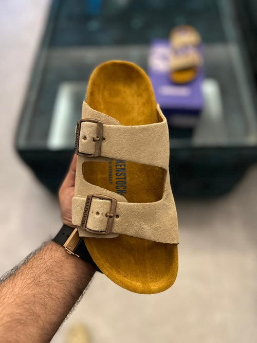 BRKNSTCK DUAL STRAP (BEIGE)
