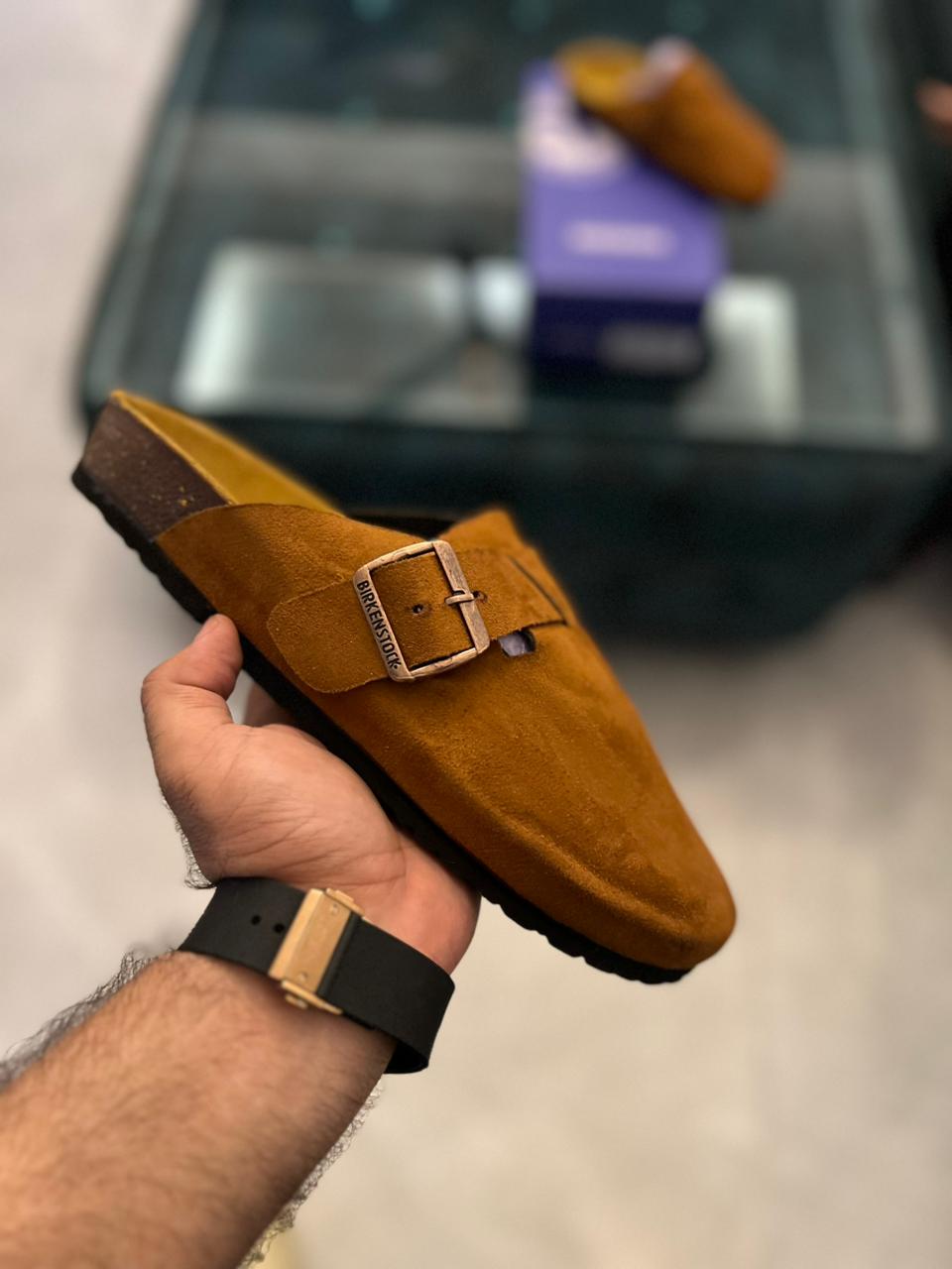 BRKNSTCK BOSTON (TAN)