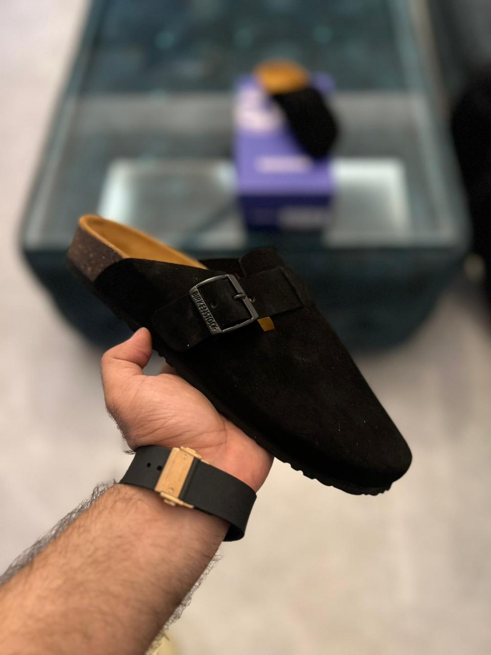 BRKNSTCK BOSTON (BLACK)