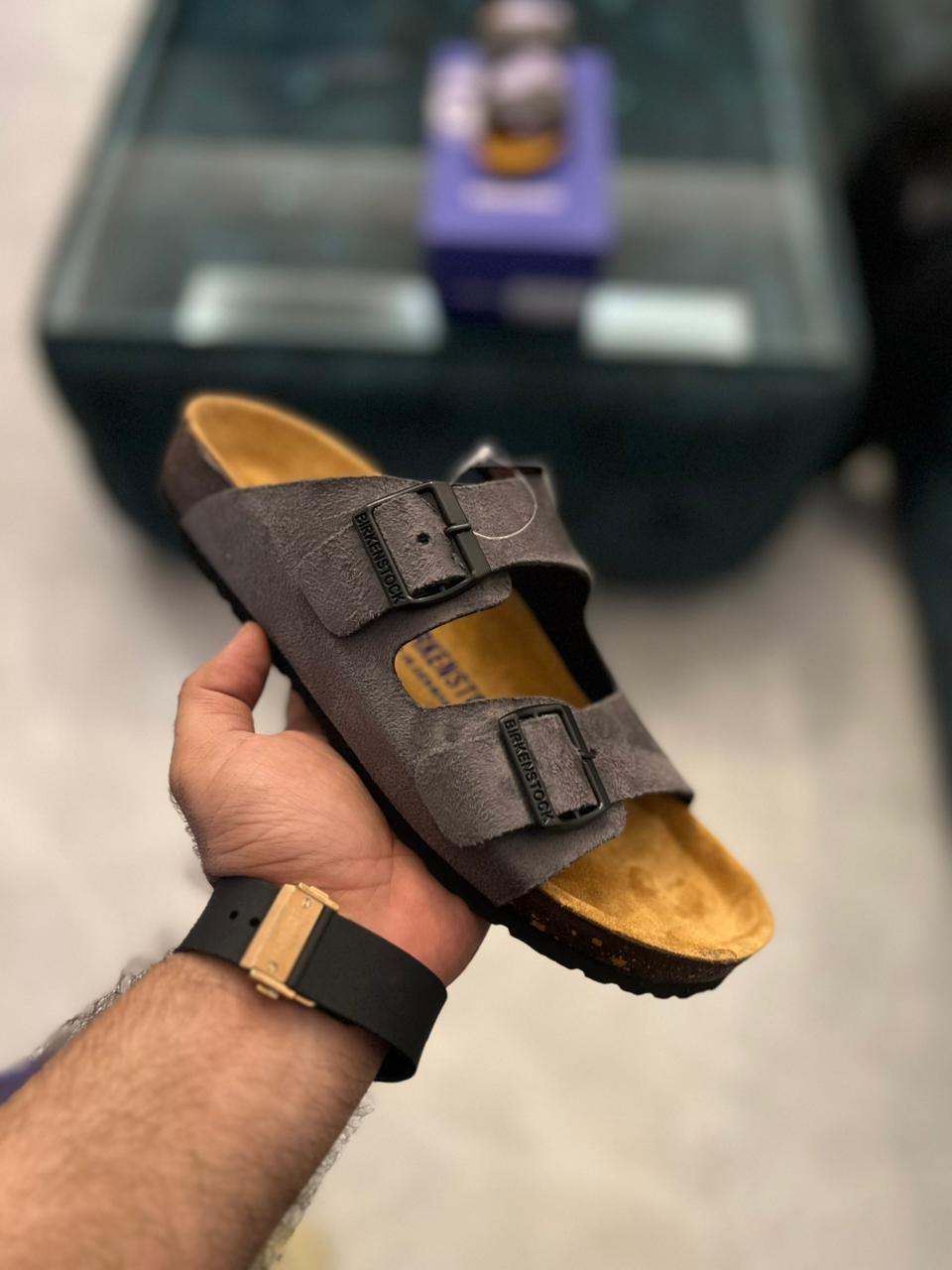 BRKNSTCK DUAL STRAP (MATTE GREY)