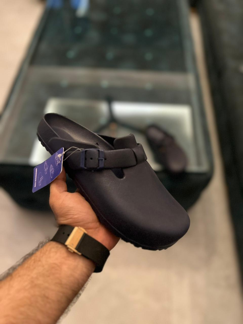 BRKNSTCK BOSTON EVA BLUE