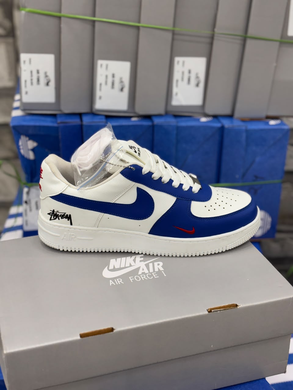 AF WHITE BLUE