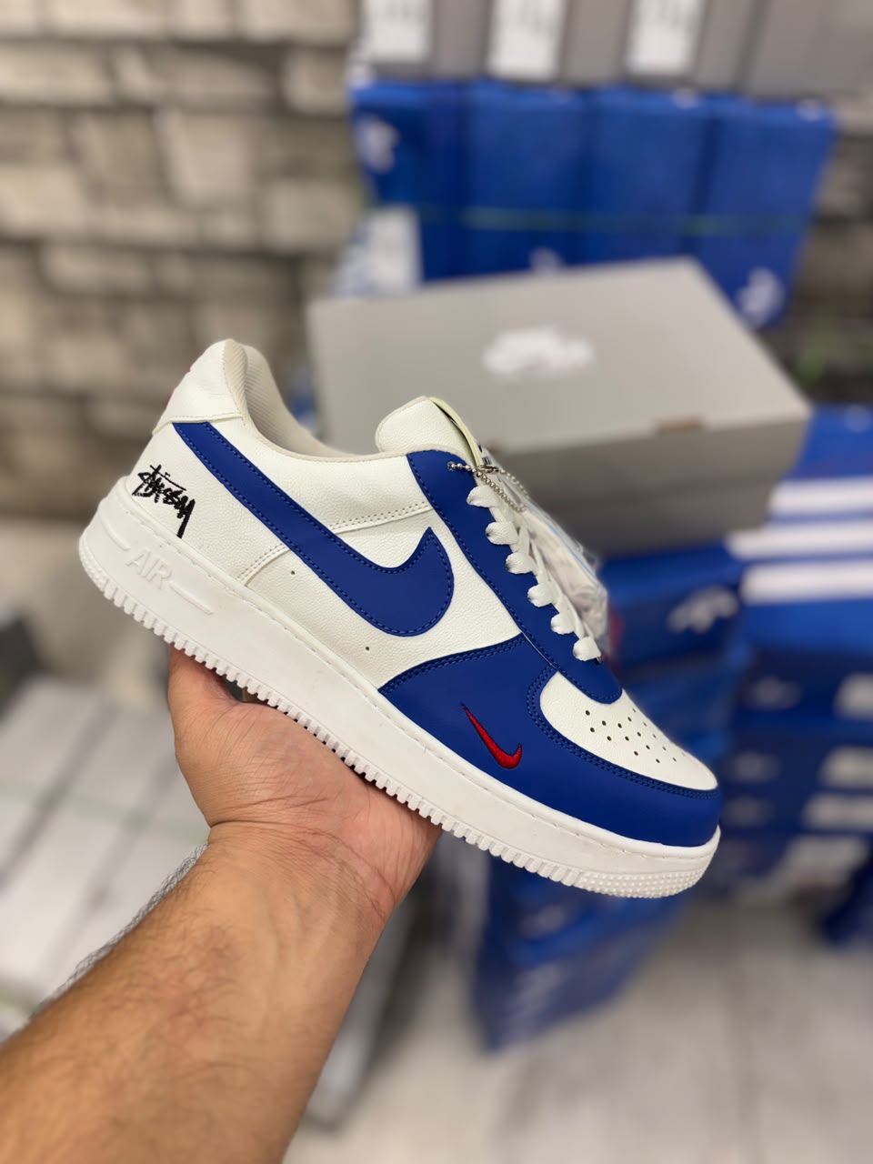 AF WHITE BLUE