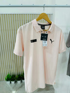 AMG MERC COLLAR TSHIRT - LIGHT PINK