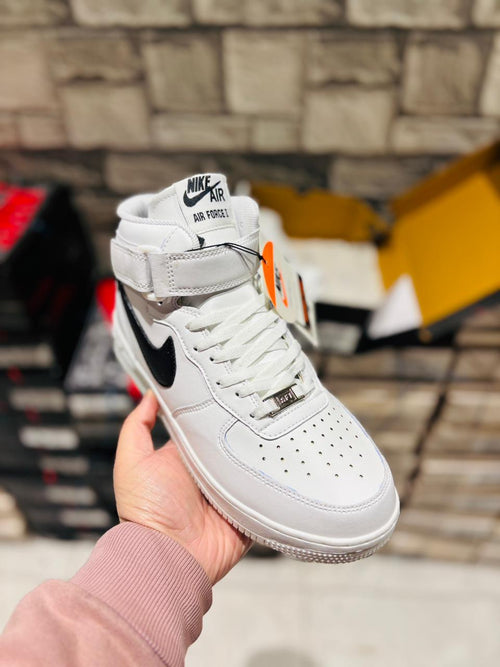 AF1 MID BLACK TICK