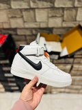 AF1 MID BLACK TICK
