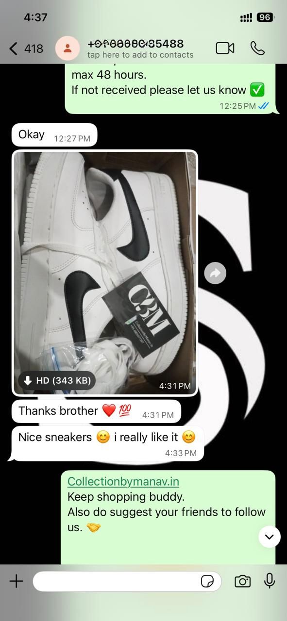 N AF1 LOW (BLACK TICK)