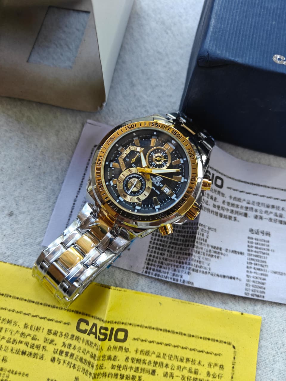 CASI0 EFR 539 WATCH - GOLDEN