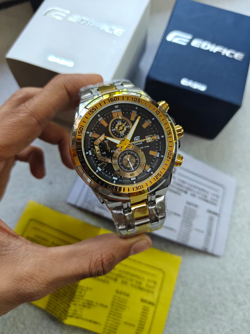 CASI0 EFR 539 WATCH - GOLDEN