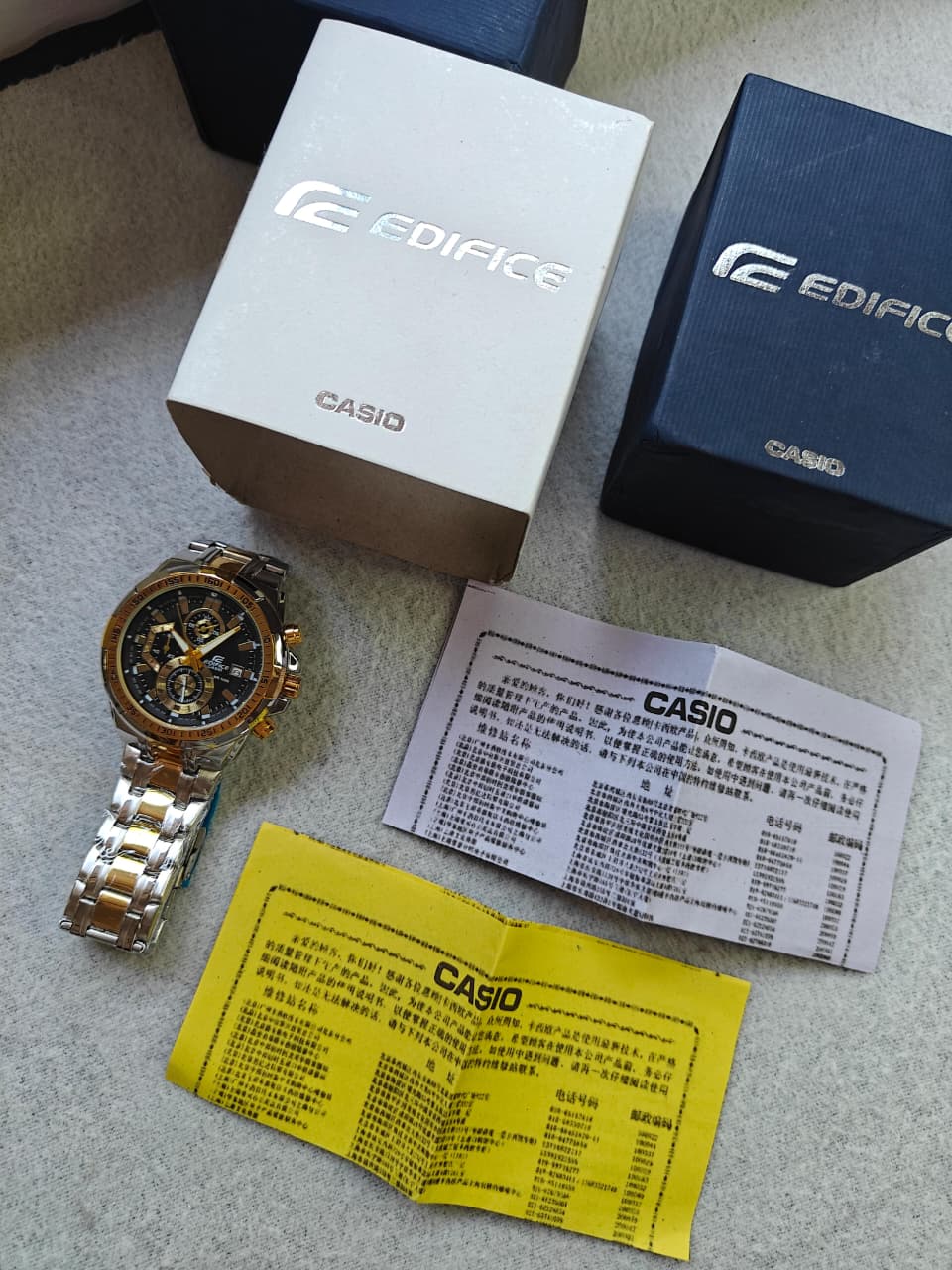 CASI0 EFR 539 WATCH - GOLDEN