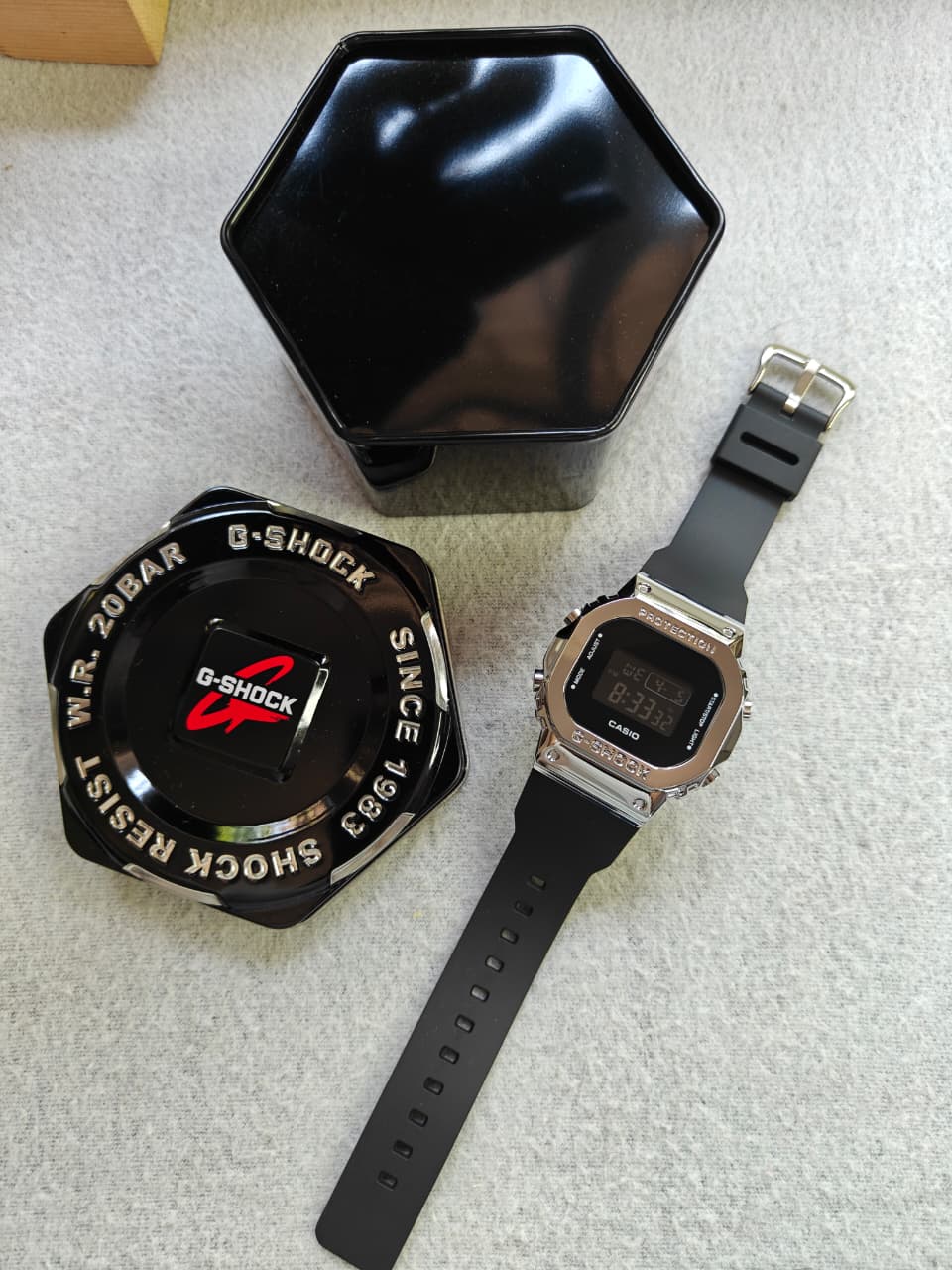G-SH0CK 5600BB SILVER