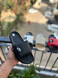 N OFF COURT SLIDE (ALL BLACK)