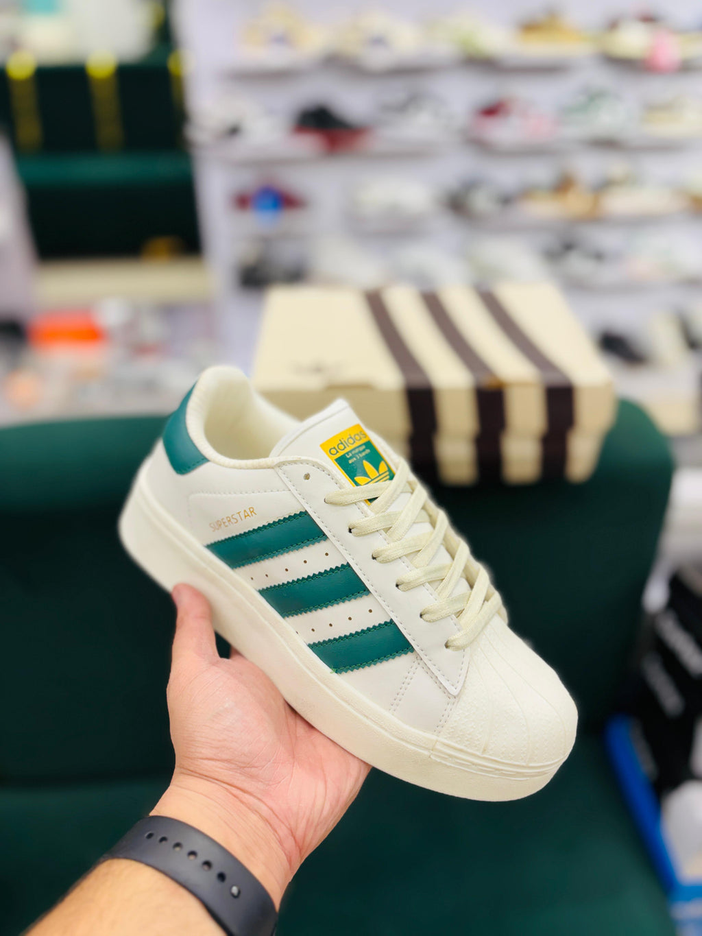 ADI SUPERSTR - GREEN